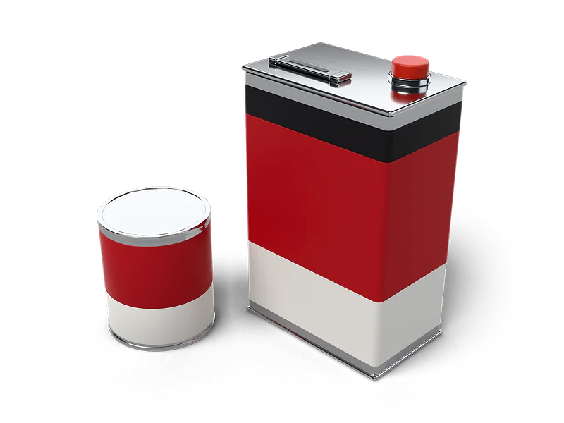Colas e adesivos — render 3d